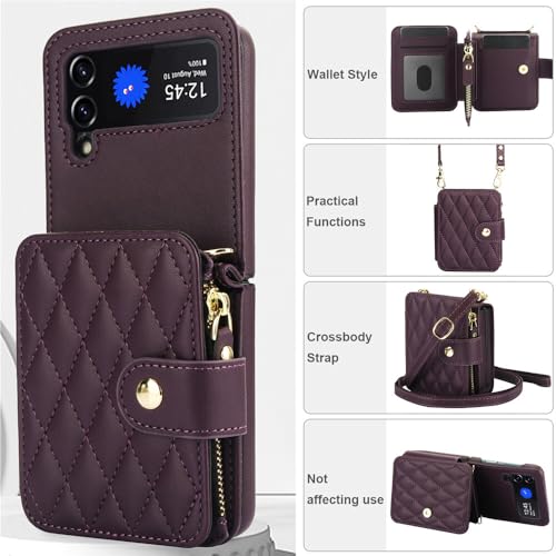 Coque Galaxy Z Flip 4 cuir avec sangle pour vos sorties urbaines - 2