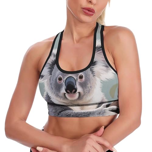 Womens Summer Racerback Yoga Bras Tank Tops Activewear