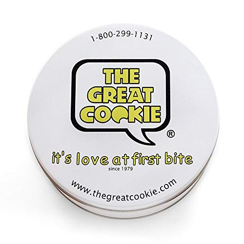The Great Cookie Cookie Tin Gift with 2lbs of cookies of your choice (Variety - no nuts)