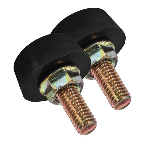 BRIGHTFUFU 1Pair Engine Hood Stop Adjusters Automotive Bumper Pin Adjusters for Easy Installation Precision Manufacturing for Secure Performance and Safe Driving