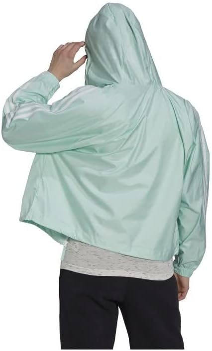 adidas womens Basic 3-stripes Wind Jacket