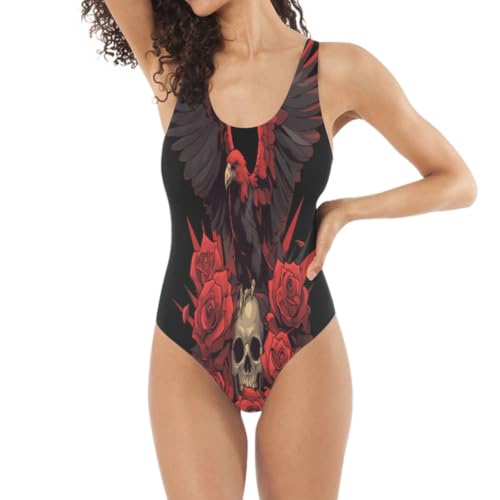 Maillot de bain femme une piece galbant pour affiner la silhouette en monokini graphique