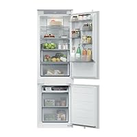 Hoover H-Fridge 400 Integrated Fridge Freezer, E Rated, No Frost, hOn App Connectivity, Circle Fresh Technology, 251L Total Capacity, White, 54x55x177 cm - HONBQT3518EK-UK