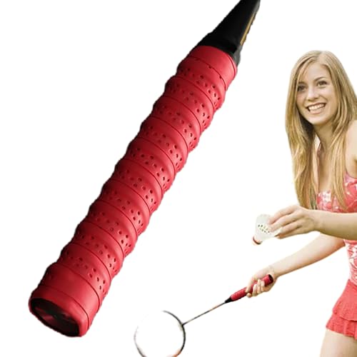 Generisch Mango para raqueta, agarre para raqueta de tenis, cinta de secado rápido, envoltura de agarre superabsorbente y antideslizante, accesorio de repuesto de cojín cómodo y duradero para uso de
