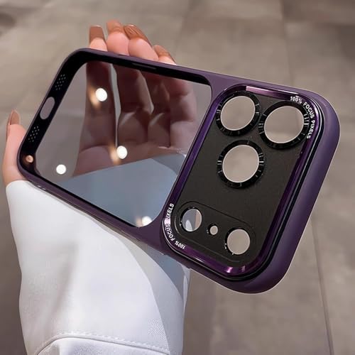 Coque transparente violette iPhone 16 pour sublimer vos photos de voyage