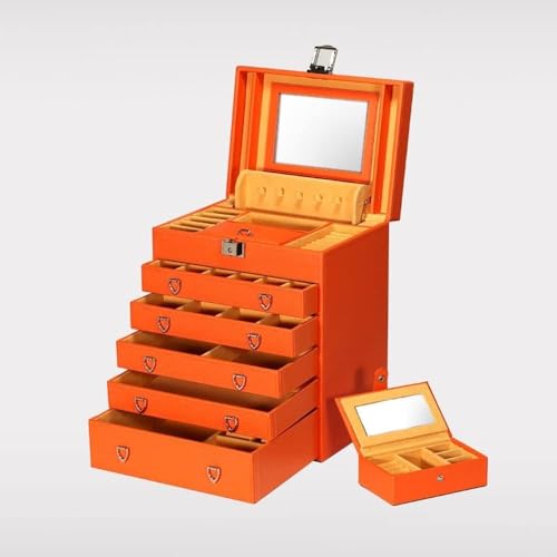 Boîte à bijoux multifonction sur la coiffeuse pour vos montres - 6