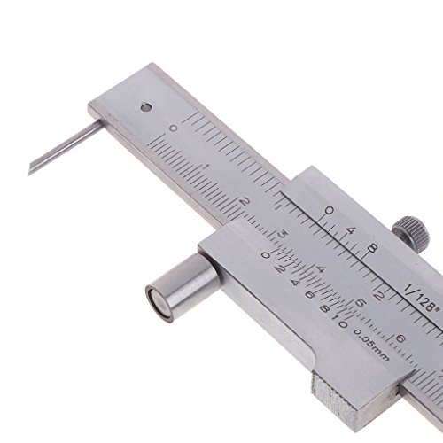 Compasso de calibre MOMOJIA Vernier, calibre de marcação paralela de aço inoxidável Vernier Caliper