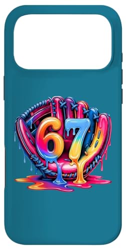 Gen Alpha �X�����O �A�C�X�N���[���h���b�v�V�b�N�X�Z�u��67 �싅�L���b�`���[ �X�}�z�P�[�X iPhone 17 Pro Max �p