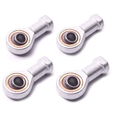 CHEERBRIGHT 4 piezas de 8 mm (M8) hembra conector de rosca cojinete extremo de varilla Cover