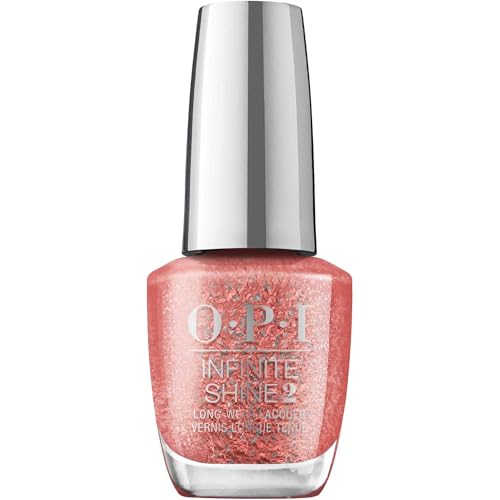 OPI Terribly Nice Christmas Collection – Infinite Shine Nagellack It's a Wonderful Spice – für einen Gel Nägel Look mit bis zu 11 Tagen Halt – mit extra breitem ProWide Pinsel