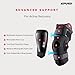EVS SPORTS SX01 Knee Brace | 3-in-1 Compression, Support & Impact Protection | Dual-Pivot Hinge | CE EN 1621-1 Rated | Medium