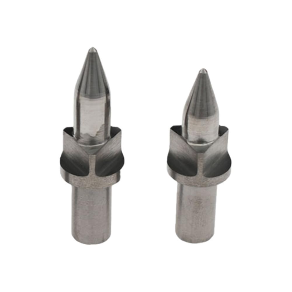 1piece Hot Melt Solid Carbide Drilling Bit, Flat Form Thermal Friction Short Drill Cutter for Hole Making(M4*3.7mm)