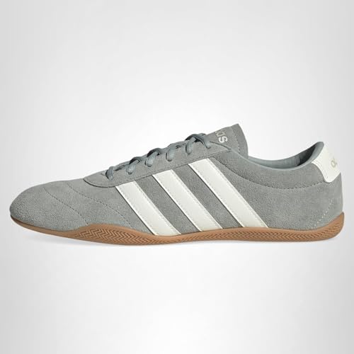 adidas Women's Grand Court Low, Wonder Sage/Off White/Zero Metallic, 5