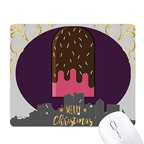 Tapis de souris aiguilles de glace chocolat pour sublimer votre bureau durant l'hiver