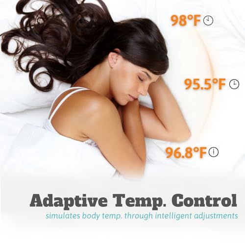 AquaPad CozyFlow Mini Water Heated Mattress Pad, 3 YR AquaCare, UL499 Tested, No Electric Wire, All Digital, AirQuiet 2.0 Technology, Smart, Smooth, Hydro Heat (King) - image 7