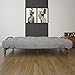 DHP Durable Metal Grey Futon Couch Bed Frame