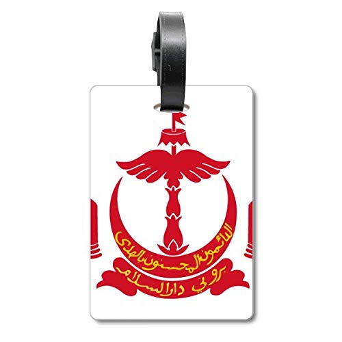Étiquette de bagage Brunei emblème national pour valise de croisière