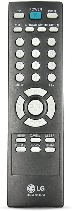Replacement Remote Control Work for TV/Audio/Projector for MKJ33981433 for LG TV 47LG50-UG 47LG50-UA 37LG30-UA