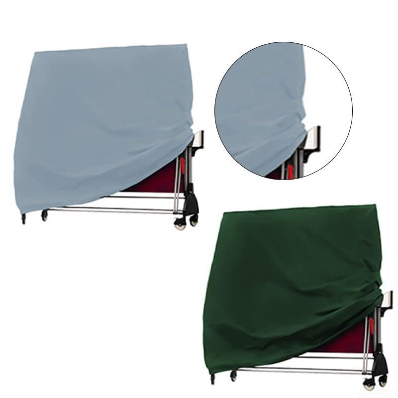 Cubierta antipolvo para mesa de tenis de mesa al aire libre Oxford 210D impermeable 165 x 70 x 185 cm