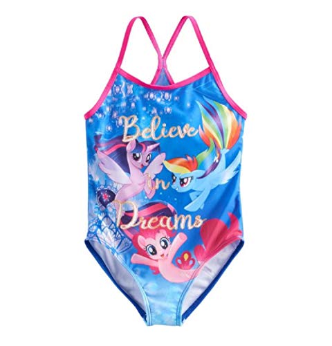 Maillot de bain Mon Petit Poney bleu pour s'amuser à la plage en taille 4