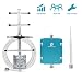 Cell Phone Signal Booster for Verizon AT&T 2G 3G Home and Office Use - Reduce Dropped Calls by 850MHz Band 5 Cellular Repeater Amplifer Kit with Whip/Yagi Antennas