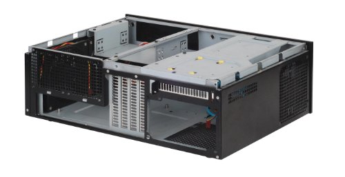 Gabinete para PC Silverstone Technology GD04B-3.0-USA Micro-ATX en Negro, con panel frontal de aluminio y puertos USB 3.0 frontales miniatura 2