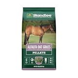 standlee Alfalfa/Oat Grass Pellets for Horses, 40 lbs