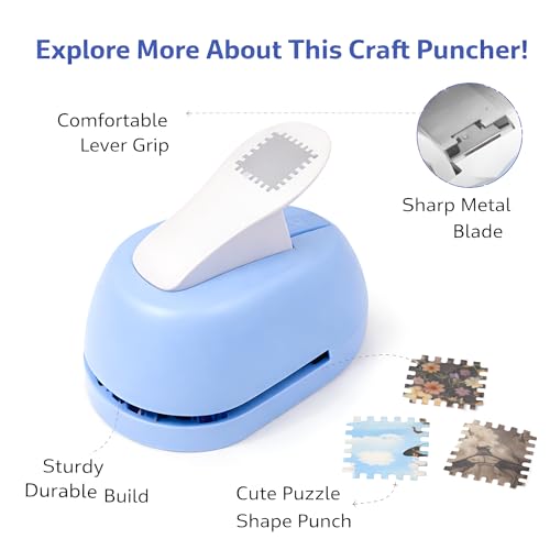 Image of Imported Metal Postage Stamp Punch for Paper Crafts 2x1.5 cm | Decorative Stamp Edge Paper Punch | Scrapbooking, Card Making, DIY Crafts Tool