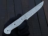 Jayger Handmade Kitchen Knife Blade | Damascus Steel | Heat Treated | Shrap | (K-10)