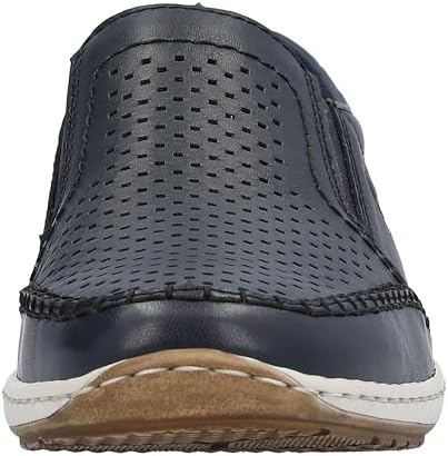 Rieker Heren slippers in bruin, blauw, 43 EU