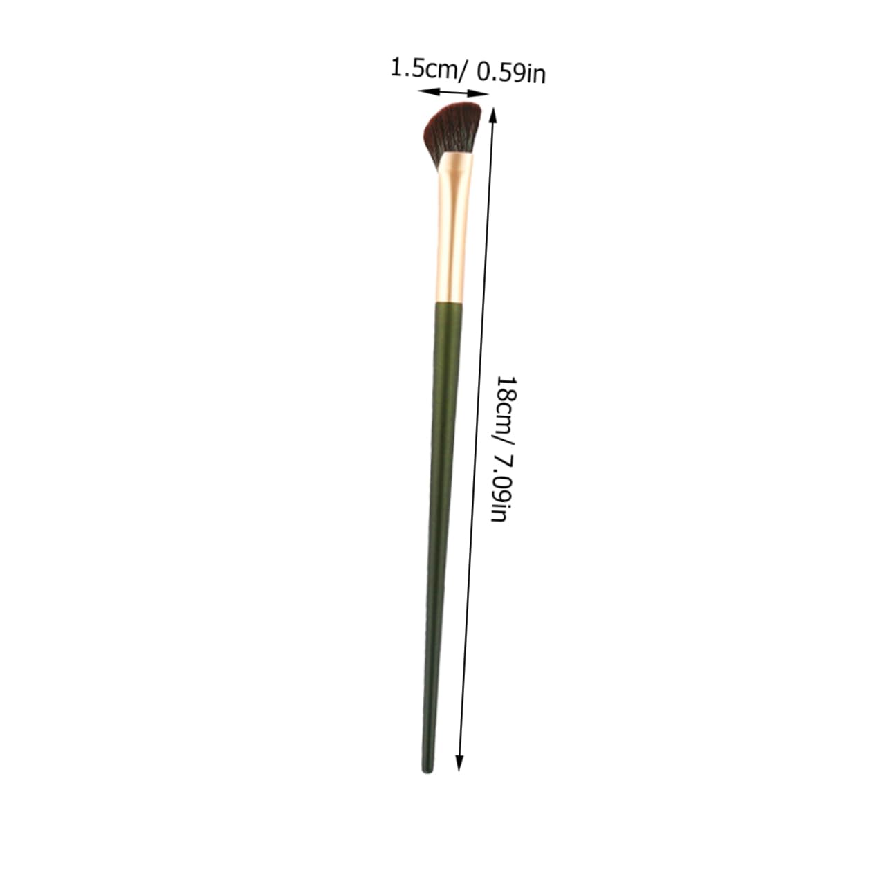 LIFKOME 2pcs Nose Contour Brush Set Women's Makeup Tools for Nose Shadow Blending Contouring