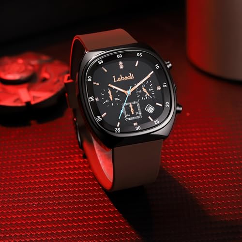 Image of Quadra 5681 Chronograph Watch for Women with Fashion-Led Dial Design, Silicone Strap Comfort, Luminous Hands & Date Display I Ladies & Girls | Casual, College, Everyday & Gifting