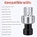 Osakesukar Car A/C Pressure Sensor 13587668 1551343 Compatible with Chevy Tahoe Sonic Malibu Camaro Caprice Colorado Equinox, Auto AC Refrigerant Pressure Transducer Switch