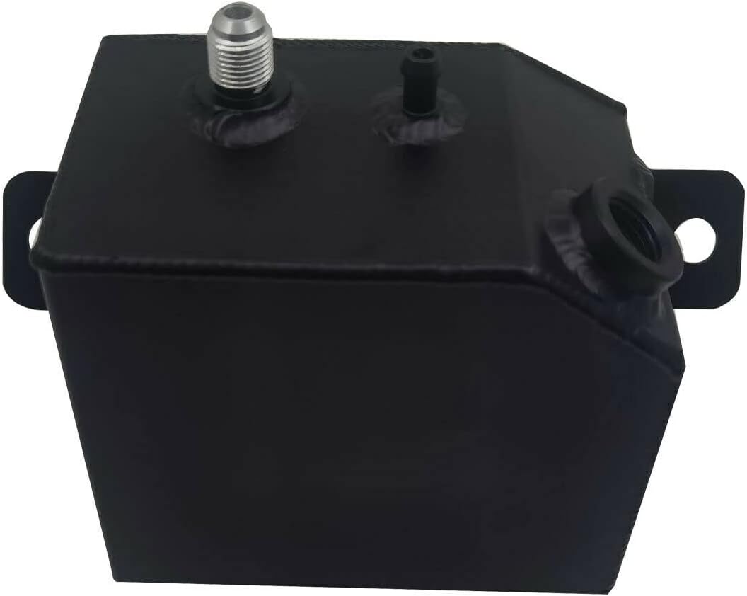 Aluminum Oil Tank Cooler Reservoir Compatible with Yamaha Raptor 660R 660 660SE Black