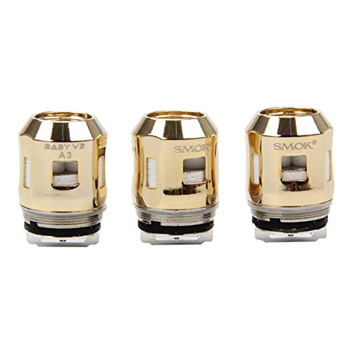 Smok TFV8 Baby v2 Coils 3er Pack Verdampferköpfe Variante TFV8 Baby V2 A3 Gold