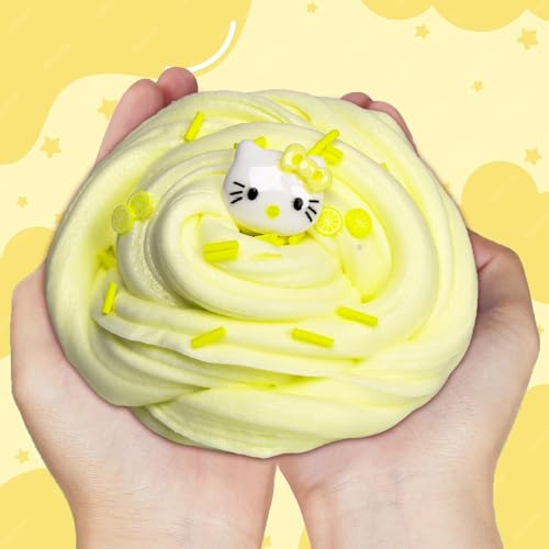 Sunool 8 Packs Mixed Cloud Galaxy Butter Slime Kit, Non Sticky, Super Soft Sludge Toy, Birthday Gifts, Party Favor for Girls & Boys - Image 6