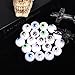TOYANDONA Plastic Eyeball Beads 20 Pcs Toy Eyeballs Plastic s Toy s Plaything False s Eye Ball Beads Halloween Prop s Decor Hollow Party Supplies