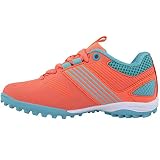 Grays Flash 2.0 Hockeyschuhe für Senior, Korallenrot und Blaugrün, - Orange Türkis - Größe: 38 EU