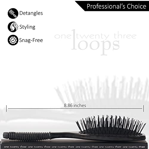 Remysoft One Twenty Three Loops - Loop Brush - Safe For Hair Extensions, Weaves And Wigs #TOP3