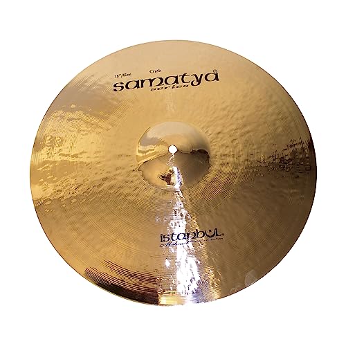 Cymbale Istanbul Mehmet Samatya Crash 18 SA-C18 pour batterie