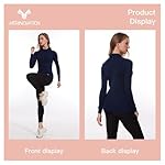 MERINNOVATION Merino Wool Base Layer for Womens Wool Half Zip Sweater Midweight 240gsm - Image 5