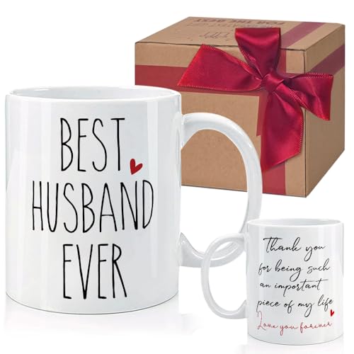 Funny Husband Mug From Wife - Fun Coffee Gift for Birthday - Unique 11Oz Best Hubby Present