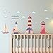 Produktbild Große Turm Segelboot Sea Gull Birds Home Kunst Wandaufkleber Aufkleber Dekor Papier Dekor Abnehmbare Neue Aufkleber Diy Home Raumdekoration