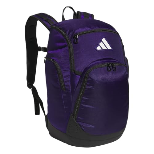 Image of adidas 5-Star Team 2 Backpack | Multi-Sport, Padded Laptop Sleeve, Organizer Pockets, Water-Bottle Pockets, Durable Build, School Gym & Travel Ready