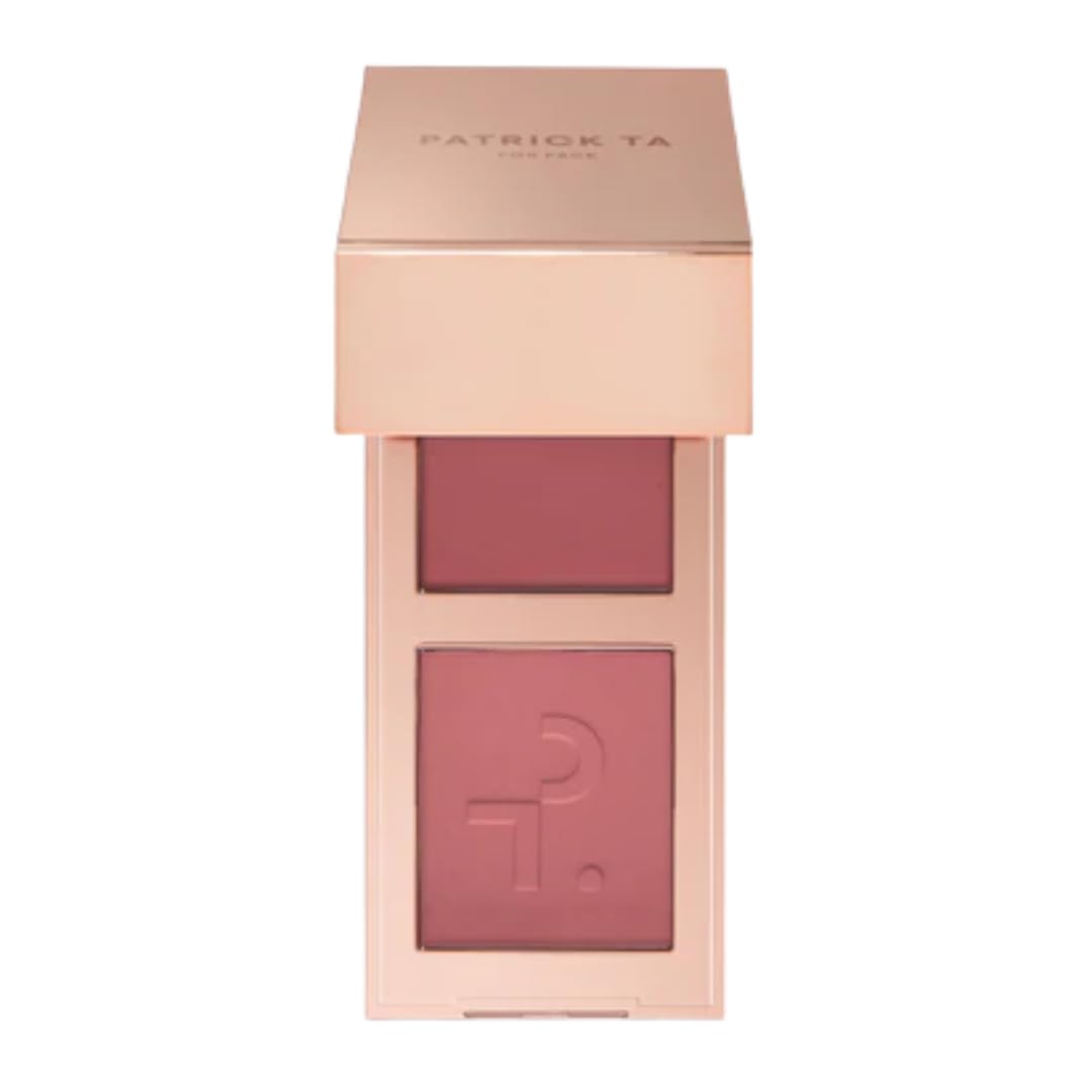 Amazon.com : Patrick Ta Double-Take Mini Blush Duo, She Goes to
