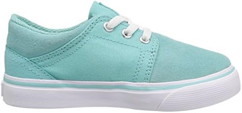 DC Baby Girls Trase Slip Sneaker, Aqua, 10 Infant | Image 5
