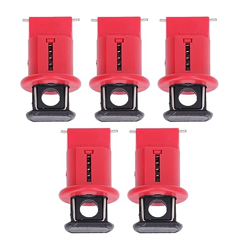 5 Pces Pino de Bloqueio do Disjuntor Elétrico para Fora Bloqueio de Isolamento Em Miniatura para áre