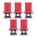5Pcs Electrical Circuit Breaker Lockout, Accurate Locking Excellent Impact Resistance for Industrial Power Isolation Area