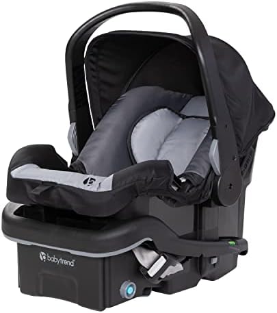 Baby Trend EZ-Lift™ Plus Infant Car Seat, Dash Black – Newborn Comfort Padding, Lightweight Carry Build, Adjustable Harness System