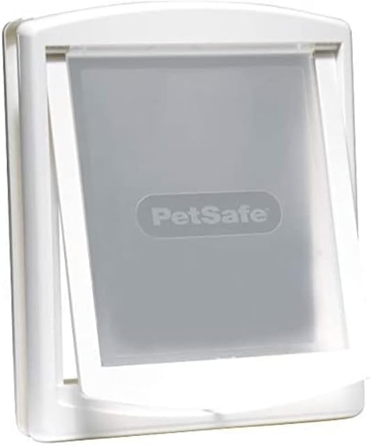 PetSafe Staywell, Convenient, Original 2 Way Pet Door, Fast Installation, Easy Fitting, 2 Way Locking, Cat Flap for All Pets Large - White